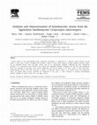 Research paper thumbnail of Isolation and characterization of homokaryotic strains from the ligninolytic basidiomycete Ceriporiopsis subvermispora