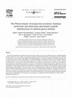 Research paper thumbnail of The Phanerochaete chrysosporium secretome: Database predictions and initial mass spectrometry peptide identifications in cellulose-grown medium