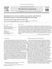 Research paper thumbnail of Development of a bi-pore scaffold using indirect solid freeform fabrication based on microstereolithography technology