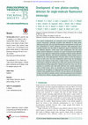 Research paper thumbnail of Development of new photon-counting detectors for single-molecule fluorescence microscopy