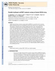 Research paper thumbnail of Parallel multispot smFRET analysis using an 8-pixel SPAD array