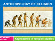 Research paper thumbnail of Anthropology of Religion