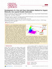 Research paper thumbnail of Development of a Fast and Clean Intercalation Method for Organic Molecules into Layered Double Hydroxides