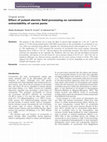 Research paper thumbnail of Effect of pulsed electric field processing on carotenoid extractability of carrot puree