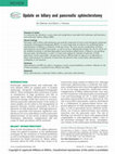 Research paper thumbnail of Update on biliary and pancreatic sphincterotomy