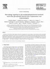 Research paper thumbnail of Macrophage signaling by glycosylphosphatidylinositol-anchored mucin-like glycoproteins derived from Trypanosoma cruzi trypomastigotes