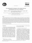 Research paper thumbnail of An experimental investigation of the relation between catastrophizing and activity intolerance