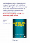 Research paper thumbnail of The diagnostic accuracy of multidetector computed tomography with multiplanar reformatted imaging and virtual cystoscopy in the early detection and evaluation of bladder carcinoma: comparison with conventional cystoscopy