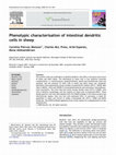 Research paper thumbnail of Phenotypic characterisation of intestinal dendritic cells in sheep