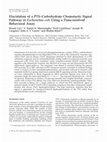 Research paper thumbnail of Elucidation of a PTS-Carbohydrate Chemotactic Signal Pathway in Escherichia coli Using a Time-resolved Behavioral Assay