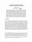 Research paper thumbnail of •	Iniquities Ensnare the Wicked: The Ethical Theory of Proverbs 1-9 (English)