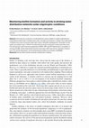 Research paper thumbnail of Monitoring biofilm formation and activity in drinking water distribution networks under oligotrophic conditions