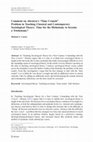 Research paper thumbnail of Comment on Abrutyn's 'Time Crunch' Problem in Teaching Classical and Contemporary Sociological Theory: Time for the Dichotomy to Become a Trichotomy?