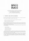 Research paper thumbnail of The activities of the Centre are overseen by a Management Committee consisting of