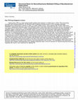 Research paper thumbnail of Structural Basis for Benzothiazinone-Mediated Killing of Mycobacterium tuberculosis