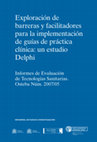 Research paper thumbnail of Examination of barriers and facilitators for the implementation of clinical practice guidelines: A Delphi study