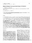 Research paper thumbnail of Removal of toluene in waste gases using a biological trickling filter