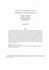 Research paper thumbnail of Effective Labor Regulation and Microeconomic Flexibility