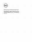 Research paper thumbnail of Updating Drive Firmware - Dell EqualLogic Storage Arrays