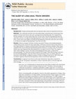 Research paper thumbnail of The sleep of long-haul truck drivers