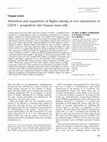 Research paper thumbnail of Alteration and acquisition of Siglecs during in vitro maturation of CD34+ progenitors into human mast cells