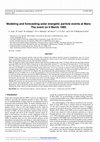 Research paper thumbnail of Modeling and forecasting solar energetic particle events at Mars: the event on 6 March 1989