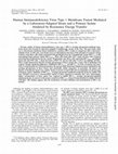 Research paper thumbnail of Human immunodeficiency virus type 1 membrane fusion mediated by a laboratory-adapted strain and a primary isolate analyzed by resonance energy transfer