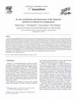 Research paper thumbnail of In vitro metabolism and interactions of the fungicide metalaxyl in human liver preparations