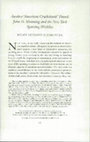 Research paper thumbnail of “Another ‘American Cruikshank’ Found: John H. Manning and the New York Sporting Weeklies,” American Antiquarian Society Proceedings, Vol. 112, Part 1 (2002) pp. 93-126