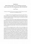 Research paper thumbnail of Book Review Modern Orthodox Thinkers – From the Philokalia to the present.