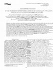 Research paper thumbnail of STAGE-DEPENDENT DIFFERENCES IN EFFECTS OF CARBARYL ON POPULATION GROWTH RATE IN JAPANESE MEDAKA (ORYZIAS LATIPES)