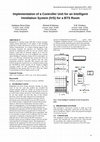 Research paper thumbnail of Implementation of a Controller Unit for an Intelligent Ventilation System (IVS) for a BTS Room