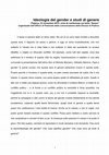 Research paper thumbnail of Ideologia del gender e studi di genere (Padova, 23 novembre 2015, ciclo di conferenze sul tema “Sesso” organizzate dall’Ufficio di Pastorale della comunicazione della Diocesi di Padova)