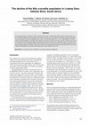 Research paper thumbnail of The decline of the Nile crocodile population in Loskop Dam, Olifants River, South Africa