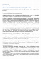 Research paper thumbnail of MÁS ALLÁ DE LA HOMOGENEIZACIÓN DE LA EDUCACIÓN GLOBAL