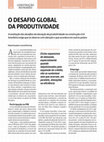 Research paper thumbnail of O Desafio Global da Produtividade