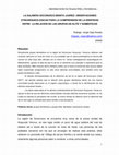 Research paper thumbnail of LA SALINERA SOCONUSCO-BENITO JUÁREZ: OBSERVACIONES ETNOARQUEOLÓGICAS PARA LA COMPRENSIÓN DE LA IDENTIDAD  ENTRE  LA RELACIÓN DE LOS GRUPOS DE ELITE Y DOMÉSTICOS