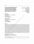 Research paper thumbnail of Commercial Development and Conservation ValueThe Case of Rosh Haniqra Marine Reserve in Israel