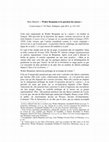 Research paper thumbnail of "Walter Benjamin et la question des masses. [Sur une note inédite de 'L'oeuvre d'art à l'époque de sa reproductibilité technique']". In: Contretemps n° 10 (2011)