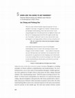 Research paper thumbnail of "When Are You Going to Get Married?" Parental Matchmaking and Middle-class Women in Contemporary Urban China."