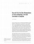 Research paper thumbnail of "The Rise and Fall of Qilou: Metamorphosis of Forms and Meanings of Built Environments in Guangzhou (Canton), China”