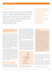 Research paper thumbnail of SELECTIVE NATURAL κ OPIOID AND CANNABINOID RECEPTOR AGONISTS WITH A POTENTIAL ROLE IN THE TREATMENT OF GASTROINTESTINAL DYSFUNCTION