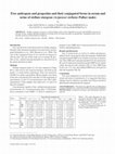 Research paper thumbnail of Free androgens, progestins and their conjugated forms in serum and urine of stellate sturgeon (Acipenser stellatus Pallas) males