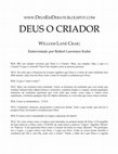 Research paper thumbnail of Deus o Criador