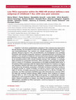 Research paper thumbnail of Low PKCa expression within the MRD-HR stratum defines a new subgroup of childhood T-ALL with very poor outcome