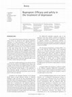 Research paper thumbnail of Bupropion: efficacy and safety in the treatment of depression