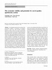 Research paper thumbnail of The economic viability and potential of a novel poultry agroforestry system