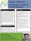 Research paper thumbnail of Information Literacy & Critical Thinking Syllabus