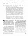 Research paper thumbnail of Isolation of a novel iris-specific and leucine-rich repeat protein (oculoglycan) using differential selection