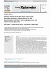 Research paper thumbnail of Intraeye retinal nerve fiber layer and macular thickness asymmetry measurements for the discrimination of primary open-angle glaucoma and normal tension glaucoma